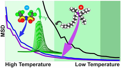 Ionic Liquids Slow Down in Stages